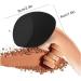 3 Pieces Small Mini Makeup Sponge Beauty Egg Beauty Powder Puff Foundation Concealer Cosmetic Professional Makeup Tool (Black) - Buy Online on GoSupps.com