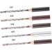 FRCOLOR 6Pcs Waterproof Eyeliner Eyebrow Pencil Dark Brown Highlighter Eyeliner Pencil Leopard Pencil Brown Eyebrow Pencils Makeup Pen Wooden Madam Leopard Print - Buy Online on GoSupps.com