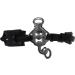 AMKA Hackamore bitless made of leather 3-way adjustable with baroque straps