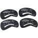 Outanaya 24pcs 6 Sets Eyebrow Grooming Stencil Eyebrows Shape Eyebrow Stencil Template Tool Auxiliary Unibrow - Buy Online on GoSupps.com