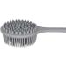 DNC Silicone Back Scrubber for Shower - Long Handle Body Brush (Gray) | International Shipping Available - Buy Online on GoSupps.com
