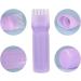 RIYAN Hair Dye Bottle Plastic Bottle Applicator Dispensing Salon Hair Coloring Dyeing Hairdressing Dye Tool White 120Ml - Buy Online on GoSupps.com