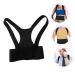 Adjustable Posture Hunchback Correction Belt for Men & Women - Comfortable Waist Support Brace in L Black | Improve Posture & Relief - Buy Online on GoSupps.com