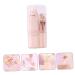 Minkissy 8 in 1 Dual Ended Makeup Brush Set - Travel-Friendly Pink Cosmetic Brushes for Foundation & Lipstick - Buy Online on GoSupps.com