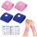 SZSTYYP Kids Motion Sickness Relief Bands - Pink/Blue Anti-Nausea Wristbands for Car Travel - Buy Online on GoSupps.com