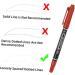 FOMIYES 20 Pcs Eyebrow Pen Beauty Pen Pen Red Plastic Multifunction - Buy Online on GoSupps.com