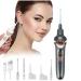 Silicone Ear Scoop Vacuum Cleaner Earwax Removal Tool Ear Cleaner Kit USB Charging Comfortable Spiral Tweedy Ear Wax Suction Remover for Kids Adults Black