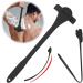 Asieit 2-in-1 Back Razor for Men - Long Handle Manual Razor for Wet & Dry Shave - Black (Blade Not Included) - Buy Online on GoSupps.com