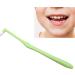 Verdant Touch Orthodontic Toothbrush | Interdental Cleaning Brush | Eco-Friendly Green Single Pack - Perfect for Braces Care - Buy Online on GoSupps.com