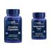 Life Extension Creatine Capsules 120 Count & Magnesium Caps 500mg 100 Count - Muscle Strength Heart Health