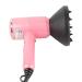 Electronic Hair Dryer Compact Hair Dryer Fast Drying Low Noise Blow Dryer High Powered Overheat Negative Ion Hair Dryer for Home (US Plug 110V)