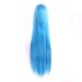 MapofBeauty 40 Azure Blue Anime Costume Long Straight Cosplay Wig - Perfect for Parties & Cosplay Events - Buy Online on GoSupps.com