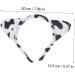 Beavorty 6 Sets Cow Headband Cosplay Cat Ears and Tail Carnival Cow Dress up Cat Costume Accessories Hair Ties with Bows Costume Animal Hair Hoop Animal Ears Hair Hoops Tails Fabric - Buy Online on GoSupps.com