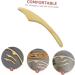Healeved Wooden Gua Sha Stick - Trigger-Point Massager for Reducing Belly & Shoulder Tension | Manual Muscle Roller for Women - Buy Online on GoSupps.com