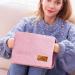Buy Electric Hot Water Bottle - 500W Plush Lined Hand & Foot Warmer for Pain Relief - Pink - Buy Online on GoSupps.com