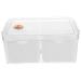 GLEAVI Kitchen Spice Storage Box Refrigerator Plastic Fruit Canisters Sealing Storage Holder Seasoning Box