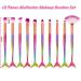 10-Piece Mermaid Makeup Brush Set - Colorful Fish Tail Eyeshadow Eyeliner & Concealer Brushes - International Shipping - Buy Online on GoSupps.com