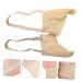 Lurrose Bunion Protector Sleeve - 1 Pair Silicone Gel Cover for Bunion Relief & Toe Separation - Hammer Toe Straightener Splint - Overlapping Care Pad for Men and Women - 22x7.5cm - Buy Online on GoSupps.com