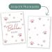 Personalized Wilhelm Fell Case for EU Pet ID Card | Custom Pet Owner Gift | Protective Paw Pink Cover - Buy Online on GoSupps.com