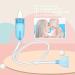 Pilarmuture Nasal Aspirator: Vacuum Operated Baby Nose Cleaner with Soft Silicone Tips - Easy to Use and Clean - Flow-Nasal Aspirator for Baby Mucus (Blue) - Buy Online on GoSupps.com