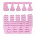 FTONOM5 6Pcs Toenail Polish Painting Pedicure Sponge Separator Spreaders Dividers Pedicure Tools for Men's and Women's Nail Art Accessories