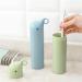 Portable Travel Toothbrush & Toothpaste Holder Case - Digjobk Organizer Storage Cup | Blue - Buy Online on GoSupps.com