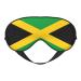Jamaica Flag Eye mask Soft Elastic and Adjustable Nighttime Comfort Sleeping mask Suitable for Both Men and Women Black