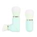 Double Head Retractable Brush Portable Makeup Brushes Set with 360 Degree Rotating Handle for Blush Powder Foundation and Travel