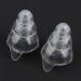 Transparent Noise Reduction Earplugs for Drummers & DJs - Ideal Sound Protection for Concerts (Black - Buy Online on GoSupps.com