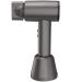 Cordless Hair Dryer Wireless Portable Blow Dryer Fast Charge 5000mAh Rechargeable Battery with Charge Base 3 Hot Wind /3 Cold Wind for Art Painting/Outdoor/Travel Space Gray