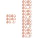FRCOLOR 25 Pairs Forefoot Pad Gel Pad for Forefoot Adhesive Shoe Tongue Pad Forefoot Cushion Ball Pad Gel Pad Forefoot Metatarsal Pads Toe Protective Cushions Forefoot Protector Foot Pads