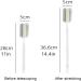 2pcs Bottle Brush Cleaner Sponge Cup Brushes with Long Handle Kitchen Scrub for Baby Bottle Coffe Tea Glass Cup Washing Cleaning Tools with Retractable handle - Buy Online on GoSupps.com