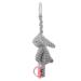 Apricot Lamb Baby Stroller Activity Toy with Gray Bunny Character - Rattle Sound & Soft Teether - 8.5 Inches - Buy Online on GoSupps.com