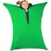 WGUST Sensory Stretchy Body Sock for Individuals with Autism Anxiety - Deep Pressure Simulation Body Blanket - Full-Body Wrap - Snap Closure (Color : Green Size : S/Small-69 * 102cm) S/Small-69*102cm Green
