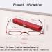 Sfive Mini Narrow Reading Glasses - Compact Portable Presbyopia Glasses for Men & Women - Ultralight Gold +3.0 - Buy Online on GoSupps.com