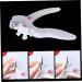 French Nail Clippers Nails Edge Trimmers False Nail Tip Scissors U-shaped Nail Clippers Salon Manicure Tool - Buy Online on GoSupps.com