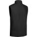 Fit space Men's Lightweight Softshell Vest - Windproof, Sleeveless Jacket for Cycling, Travel, Running - Black, Size Large - Buy Online on GoSupps.com