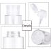 2PCS 100ml Nail Polish Remover Pump Dispensers - Empty Plastic Bottles with Flip Top Cap - Buy Online on GoSupps.com