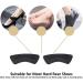 MICPANG Heel Pads Cushion - Self-Adhesive Foot Care for Women and Men - 3 Pairs (Black) - Soft Shoe Insert Grips Liner - Buy Online on GoSupps.com