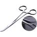 WYSUMMER Stainless Steel Pet Ear Hair Forceps Scissors (12.5CM Bent) - Dog Cat Grooming Tool - Buy Online on GoSupps.com
