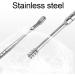 Xinsany 6Pcs Set Stainless Steel Ear Wax Remover Pickers - Earpick Curette Cleaner Spoon for Ear Care - Buy Online on GoSupps.com