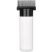 HEKARBAMILL Hair Oil Applicator Bottle 180ml Root Comb Applicator Bottle with Clear Scale and 13 Oil Outlets Portable Hair Dye Bottle for Hair Care Black Head with Clear Body Black Head +Clear Body - Buy Online on GoSupps.com