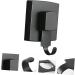 Alipis 3 Pcs No Trace Hook Heavy Duty Picture Hangers Hat Wall Hanger Suction Cup Hook Wall Mount Nail 9x6x5cmx3pcs Blackx3pcs - Buy Online on GoSupps.com
