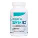 Divine Health Dr. Colbert MD Super K2 MK-7 | Vitamin K2 | 200mcg | 30 Day Supply | 120 Capsules