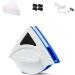 Window Cleaner Magnetic Window Cleaning Equipment/Surface Cleaning Brush/Window Cleaner Tool/Magnetic Glass Rub Brush Suitable for 3-8mm Single Layer Glass
