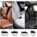 SoftcuteLee Dog Car Seat Belt Headrest Adjustable Dog Car Restraints Leads Pet Seat Belt Dog Safety Seat Belt Strong Leash Leads for any Cars Vehicle Travel Accessories for Pets Cats Dogs - Black - Buy Online on GoSupps.com