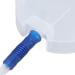 Buy Hohxfyp Inlet Set - 1200 ml Portable Anti-Reflux Silicone Flow Set for Intestinal Cleaning | Ideal for Coffee Water & Gersen Therapy - International Shipping Available - Buy Online on GoSupps.com