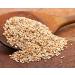 Hulled Sesame Seeds 4 lbs - Non-GMO Verified Raw White Sesame Seeds | Kosher Vegan | High Magnesium Iron Calcium | Ideal for Tahini Paste, Baked Goods, Stir-fry - Buy Online on GoSupps.com