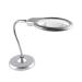 High Magnification Desktop Glass with Lamp 10 Times HD LED Light 20 Times Old Man Reading Magnifier Made in China