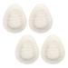 COHEALI 2 Pairs Felt Forefoot Pad Metatarsal Shoe Filler Metatarsal Sleeve Soft Forefoot Cushion Metatarsal Pads Women Shoe Inserts High Heel Inserts Patch Heel Pad
